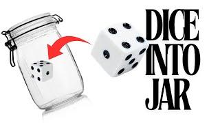 DICE INTO JAR: LEARN THIS EASY MAGIC TRICK