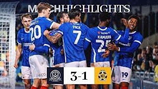 3️⃣ UNDER THE LIGHTS ️ | Pompey 3-1 Cambridge United | Highlights