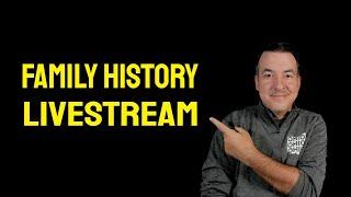 Live Q&A (while I do some family history research)