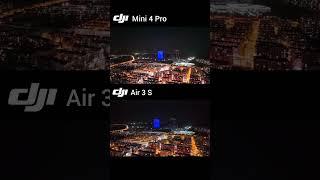 DJI Mini 4 Pro vs. DJI Air 3 S (Low Light Night comparison)