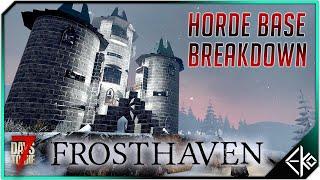 7 Days to Die – Horde Base Breakdown – Frosthaven - New Alpha 20 Horde Base
