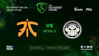 Fnatic vs Execration, PGL Major SEA, game 3 [Mortalles, CrystalMay]