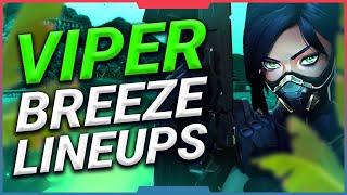 The Best Viper Lineups and Setups For Breeze