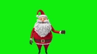 Happy Christmas green Screen effect video