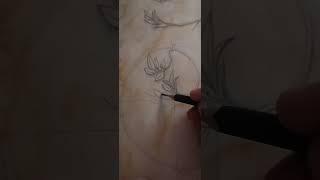 Drawing jasmine leaves (ACADEMIC DRAWING°