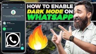 WhatsApp for Android Beta Gets Dark Mode – Here's How to Enable It