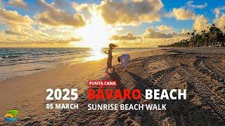 Punta Cana, Bávaro Sunrise Beach Walk - March 5, 2025 (Princess, Occidental, Palladium, Turquesa)