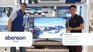 Abenson Answers: LG UP7800 UHD TV (Exclusive Model)