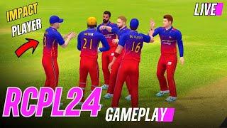 Intense RCB vs KKR T20 Match | RCPL24 Live Gameplay | Real Cricket 24