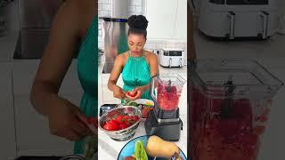 Cooking yummy jollof rice with my Husband