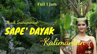 SAPEK DAYAK KALIMANTAN INSTRUMENTAL •  MERDU MENYENTUH HATI • MUSIK RELAKSASI