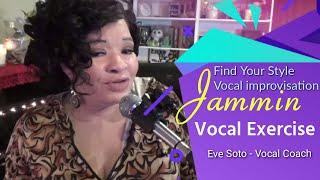 Voice lessons & Vocal Exercises- Easy Vocal Improvisation --  Keep The Rhythm Change the Notes