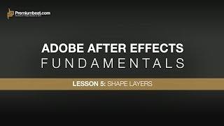 Adobe After Effects Fundamentals 5: Shape Layers