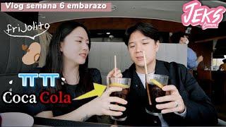 Mi primer embarazo a los 30 en Corea | Tomé coca sin querer | Semana 6 EMBARAZO - JEKS Coreana #vlog