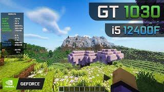 Minecraft 1.21 Complementary Unbound Shaders VS Vanilla | GT 1030 + i5 12400F