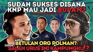 JGN BGITU DONG‼️INI POLMAN KAMPUNGKU; Cari Apa Mau Bupati, Dinasti⁉️Dirga Singkarru-Podcast Rijal