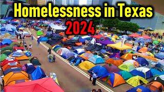 Homelessness in Texas: Growing Homeless Crisis in 2024