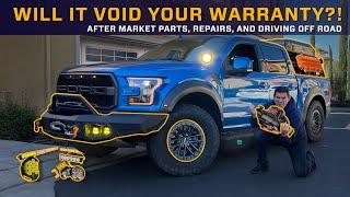 Will it Void Your Factory Warranty?! Parts, Repairs, Driving Off Road