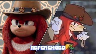 References in the Knuckles Series