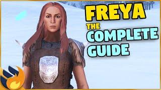 How To Get The WARRIOR QUEEN Freya - The Complete Guide - The AGE OF HEROES | Conan Exiles |