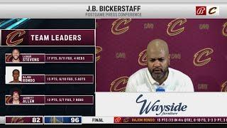 J.B. Bickerstaff: Cleveland Cavaliers were timid at times against Golden State Warriors