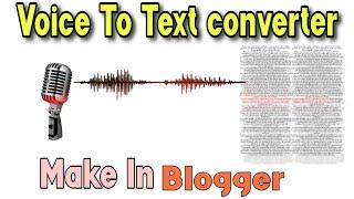 How to Make Voice to Text Notes Blogger Script fully Responsive | Easy way to type fast without type