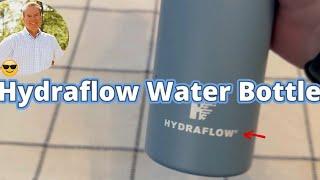 Hydraflow Hybrid - Triple Wall Vacuum Insulated Water Bottle with Flip Straw