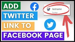 How To Link Twitter Account To A Facebook Page? [in 2023]   (NEW Method - New FB Page Experience)