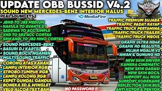 UPDATE  OBB BUSSID V4.2 SOUND MERCEDES-BENZ INTERIOR | Semakin Mirip Ets2 | Bussid