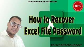 How To Recover Excel File Password