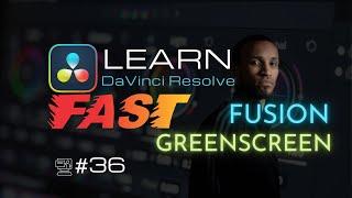 Remove Green Screen Like a Pro: Easy Tutorial in DaVinci Resolve | Course for Beginners