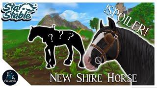 SSO - !SPOILER! - The New Shire Horse (with new bridle) (released)
