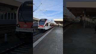 RABe 521 006 als S6 in Basel Bad Bf #sbb #cff #ffs #sbahn #trainspotting #schweiz #shorts #yt