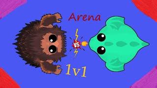 vs GUJJAR (nerfed) // BOSS LVL 10 // 1v1 // arena // mope.io