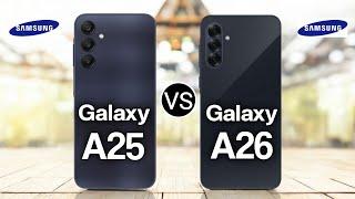 Samsung Galaxy A25 5G vs Samsung Galaxy A26 5G