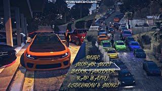 (PC) GTA FiveM: HUGE MOPAR Car Meet/Cruise| Rap Battles/Sideshows/Block Takeovers & More!