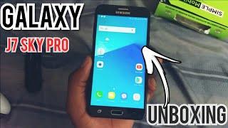 Unboxing Samsung Galaxy J7 Sky Pro