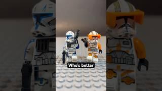 Who is better #starwars #legostarwars #starwarstheclonewars