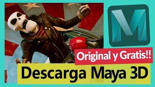 Descargar SOFTWARE 3D Autodesk Maya GRATIS desde la página OFICIAL