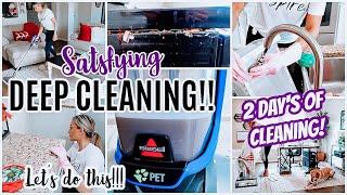 SATISFYING DEEP CLEAN WITH ME 2021|REARRANING FURNITURE | EXTREME DEEP CLEANING MOTIVATION 2021