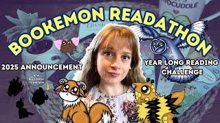 Bookemon Readathon Announcement! | 2025 Year Long Reading Challenge