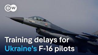 NATO members to start deliveries of F-16 jets to Ukraine, but will there be enough pilots? | DW News