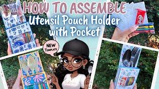 How to Assemble AK Utensil Pouch Holder with Pocket by Andrina’s Kreations llc