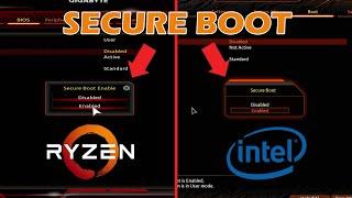 How to Enable Secure Boot on Gigabyte Motherboards - AMD and Intel / Convert MBR to GPT Windows 11