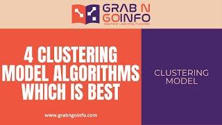 4 Clustering Model Algorithms in Python and Which is the Best | Machine Learning