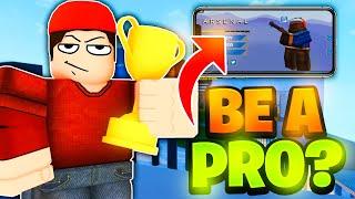 How To Be A Pro In Roblox Arsenal On Mobile *BEST Guide*