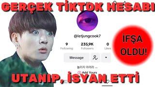 Jungkook'un TİKTOK HESABI var. Kendini İFŞA ETTİ, utandı. Army den ne istedi?