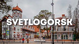 WE TURNED INTO COURTYARDS IN SVETLOGORSK | WHAT DID WE SEE THERE | SVETLOGORSK 2024