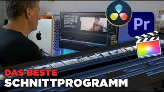 Das beste Videoschnittprogramm | Davinci Resolve vs. Adobe Premiere vs. Final Cut Pro