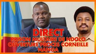 DIRECT :PRISON MULTAIRE DE NDOLO OUVERTURE PROCES CORNEILLE NANGA